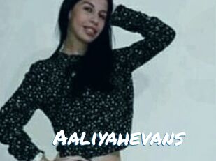 Aaliyahevans