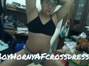 BoyHornyAFcrossdress