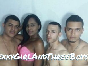 SexxyGirlAndThreeBoys