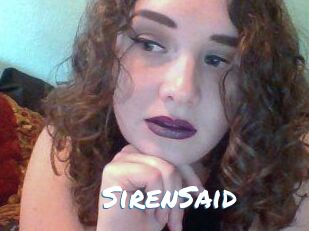 SirenSaid
