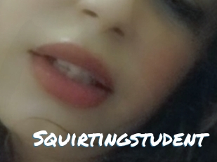 Squirtingstudent