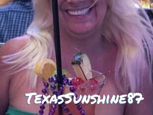 TexasSunshine87