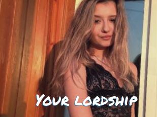 Your_lordship